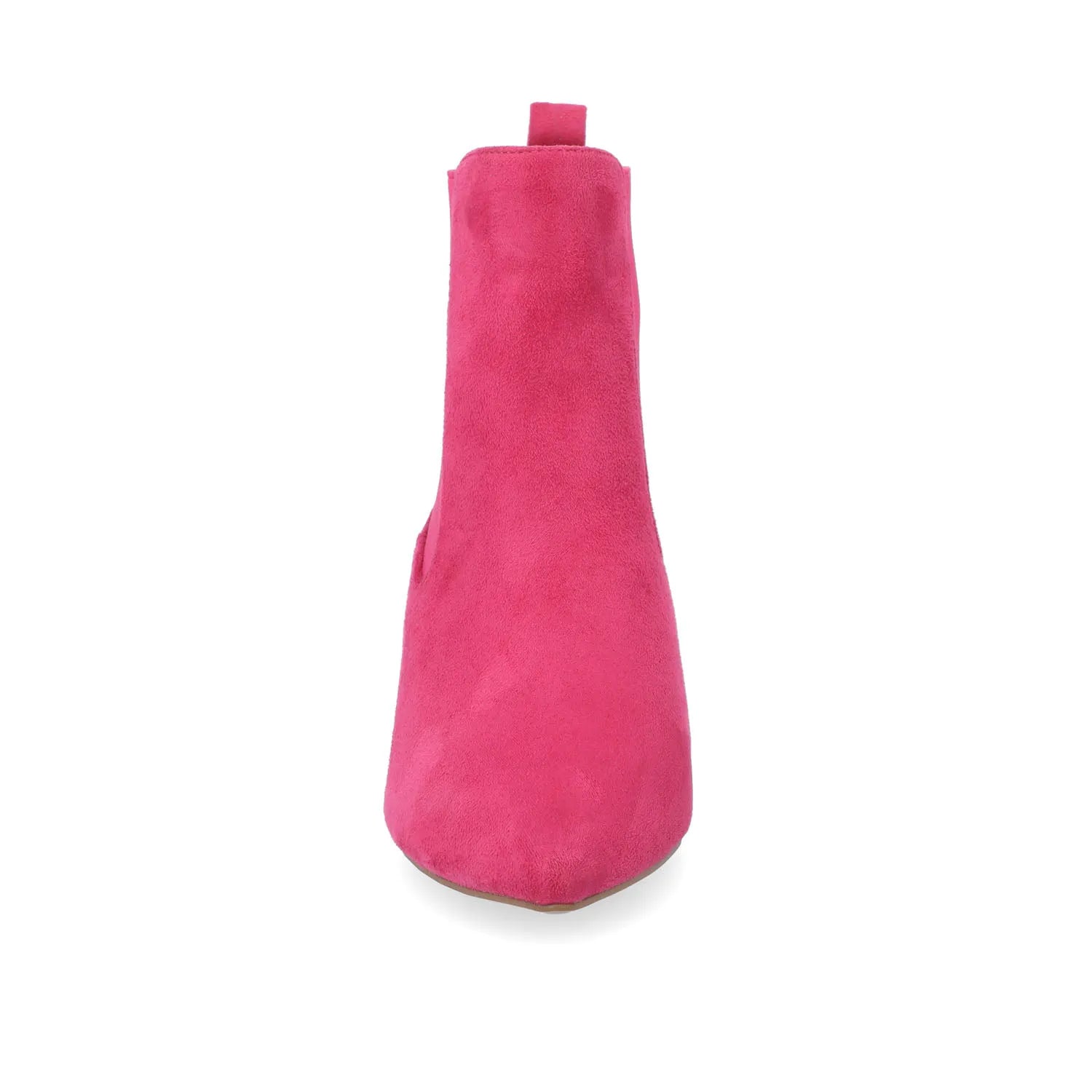 Pink Faux Suede