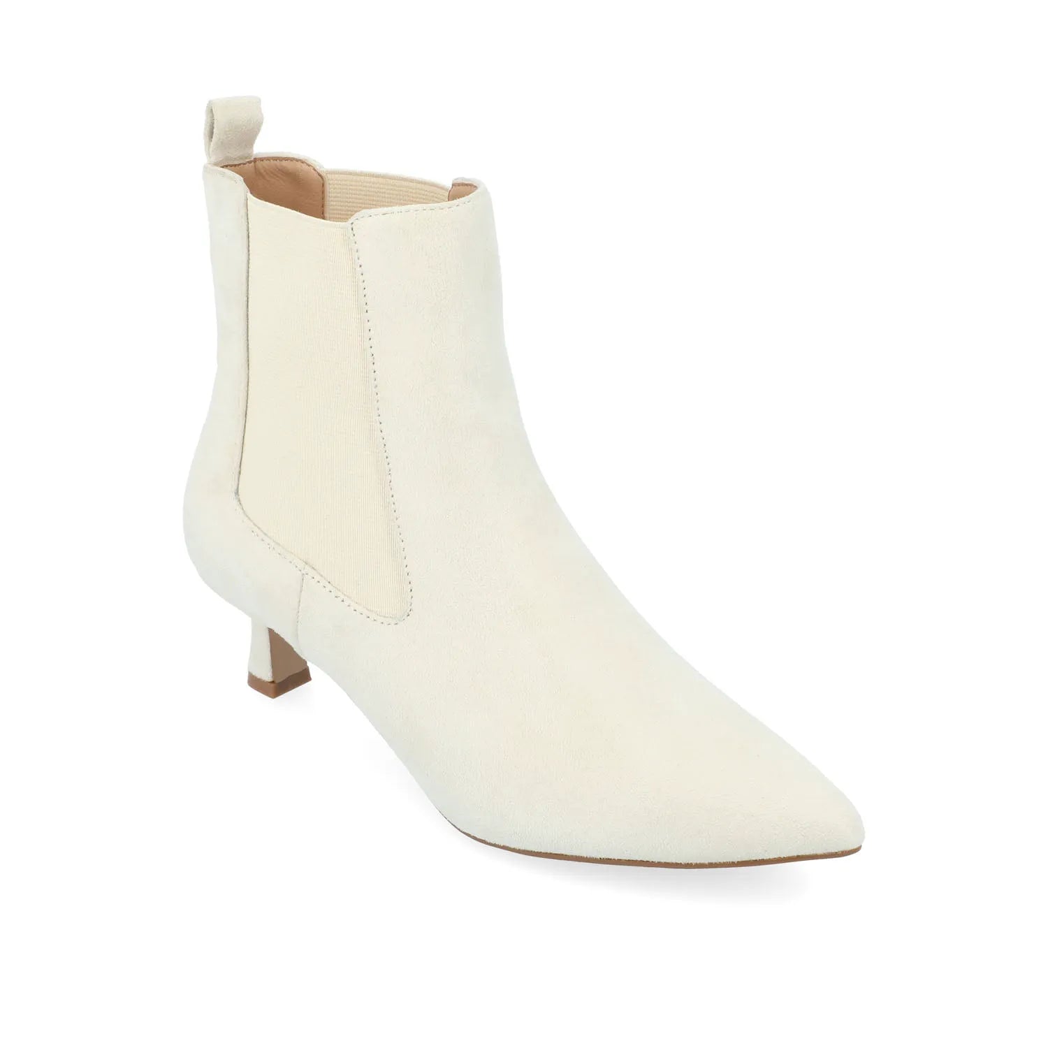 Ivory Faux Suede