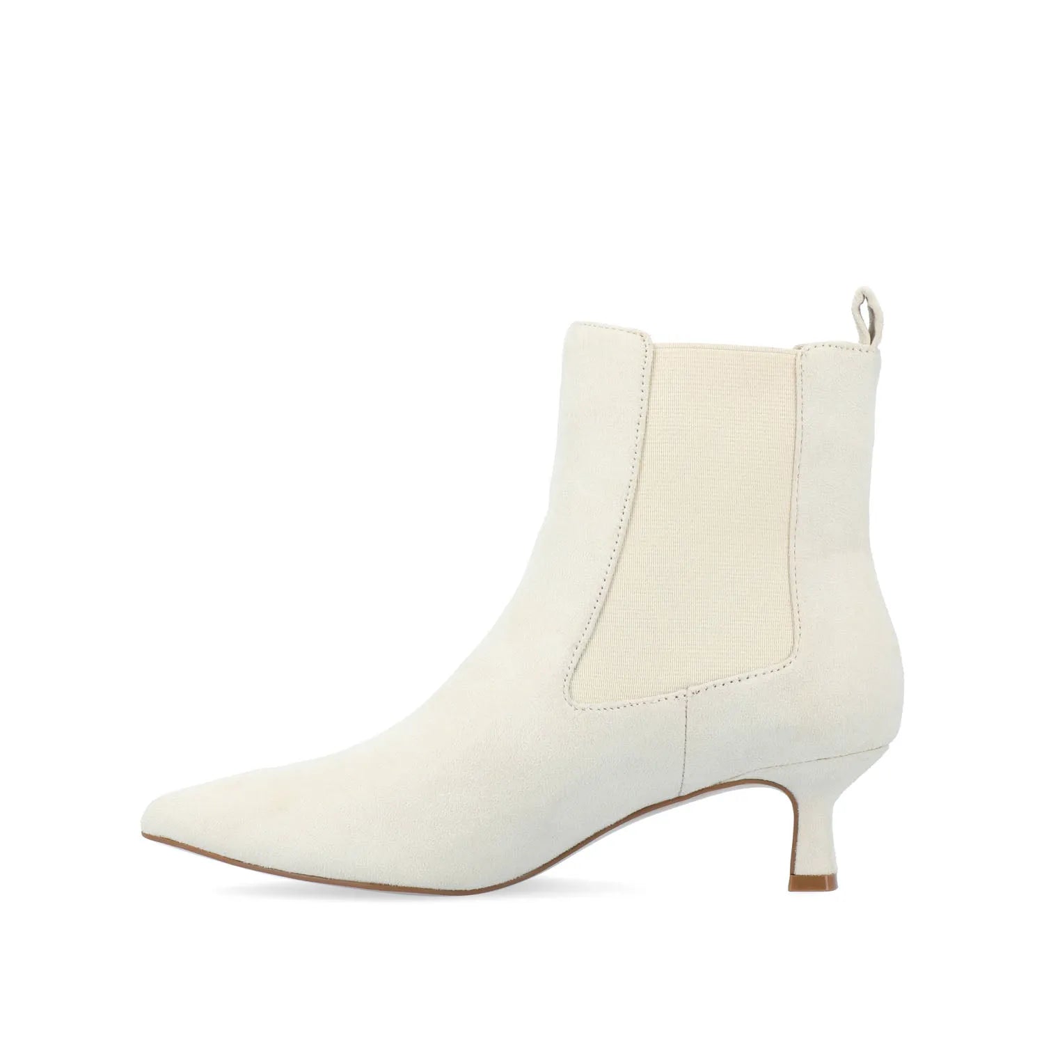 Ivory Faux Suede