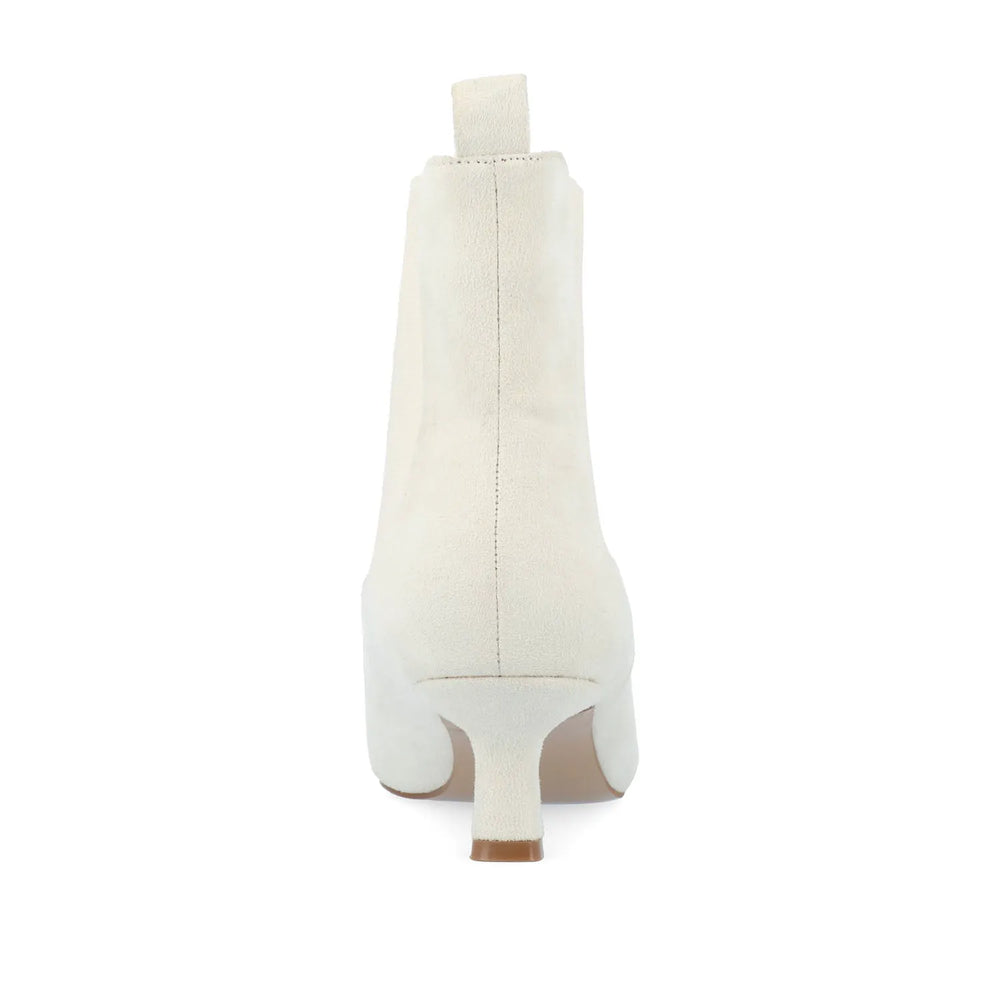 Ivory Faux Suede