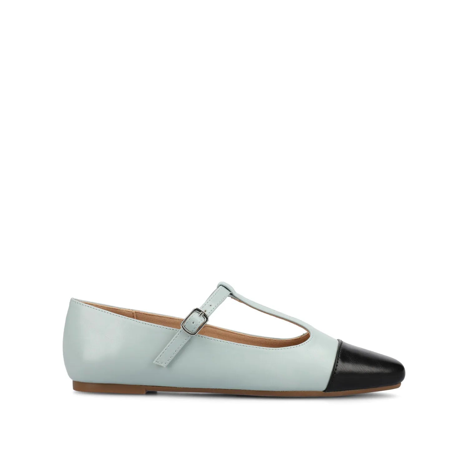 THEAH MARY JANE FLATS IN WIDE - Light Blue
