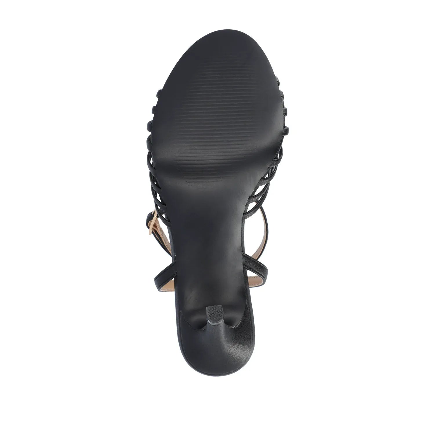 Vanita Wide-Fit Stiletto Heels in Vegan Leather - Black