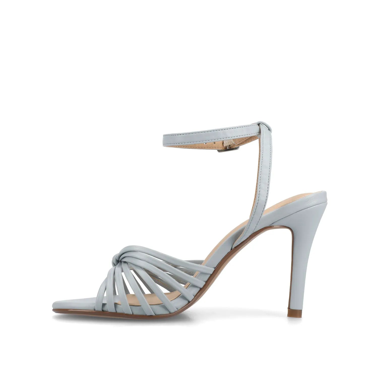 VANITA Stiletto Heels in Vegan Leather - Blue