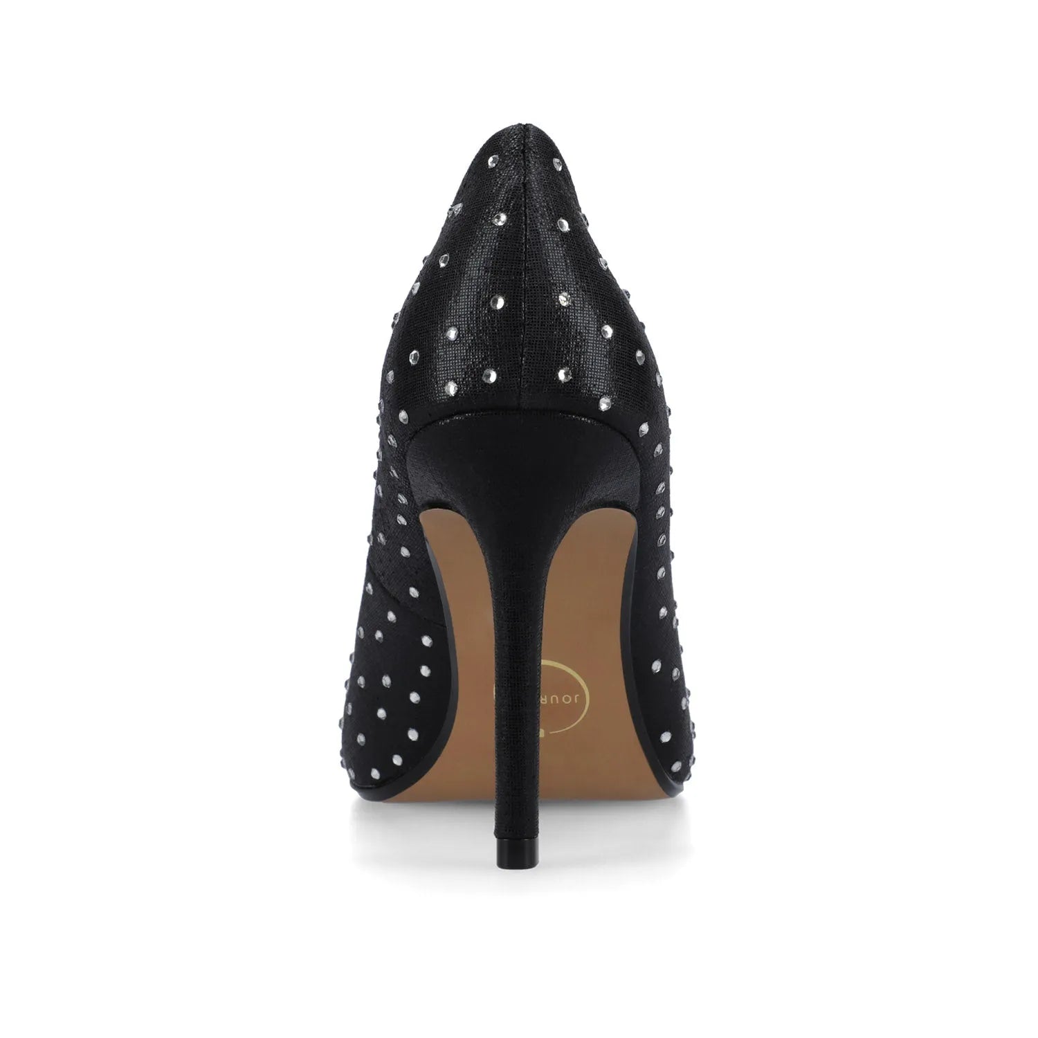 Venus Statement Stiletto Dress Pump Heels - Black