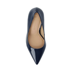 Venus Stiletto Dress Pump Heels in Patent Navy
