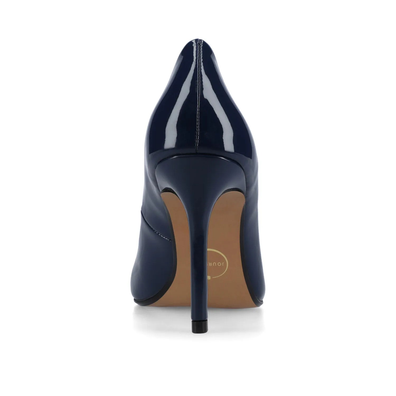 Venus Stiletto Dress Pump Heels in Patent Navy