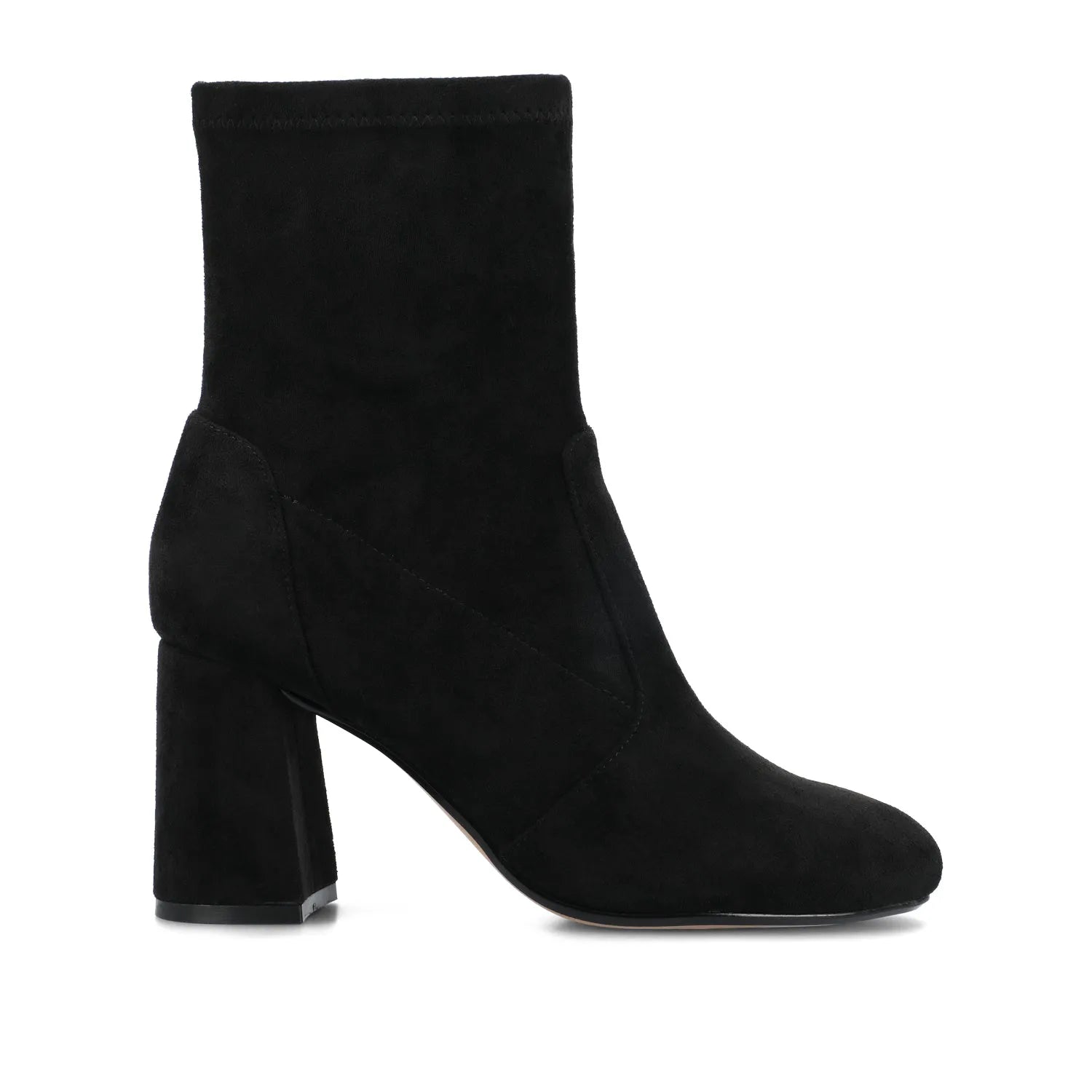 VIVIA Wide Dress Booties - Black