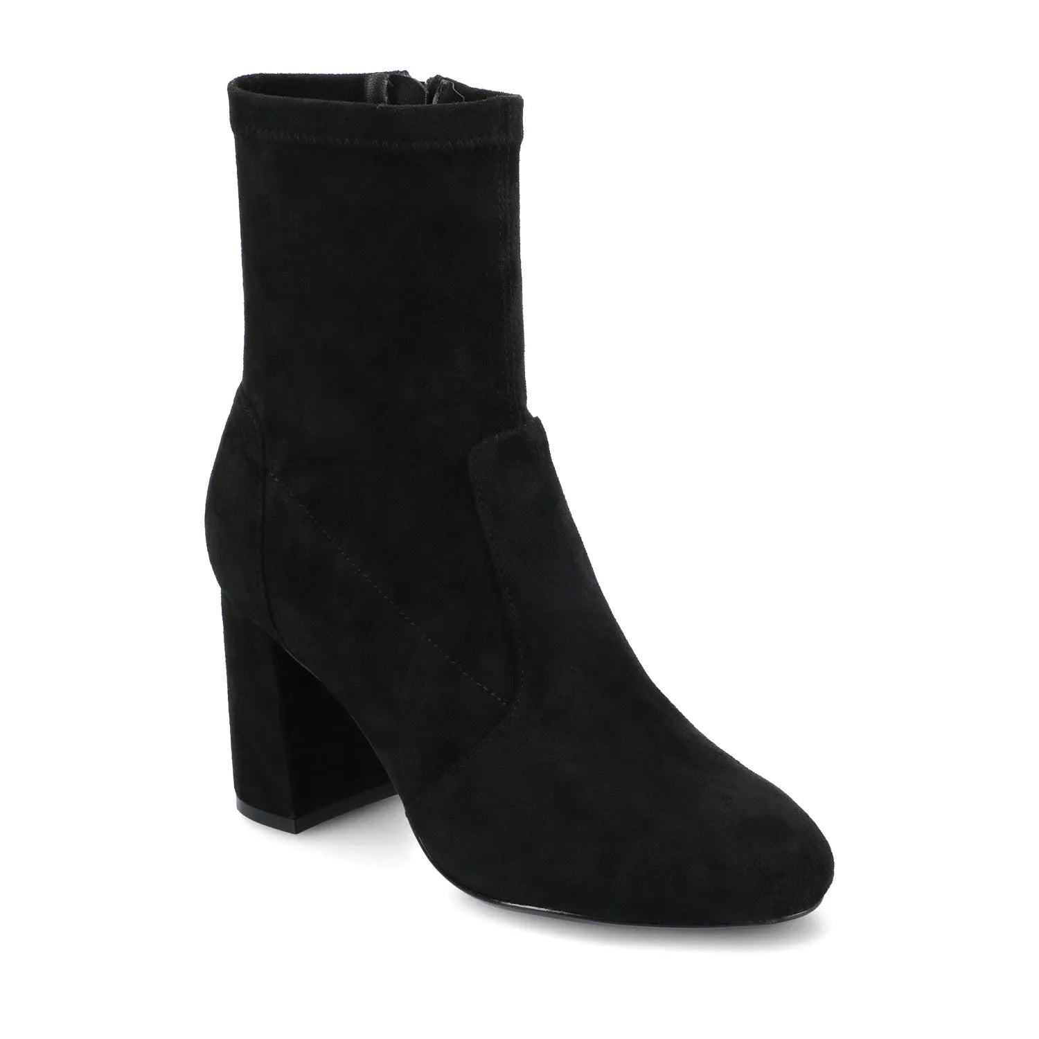 VIVIA Wide Dress Booties - Black