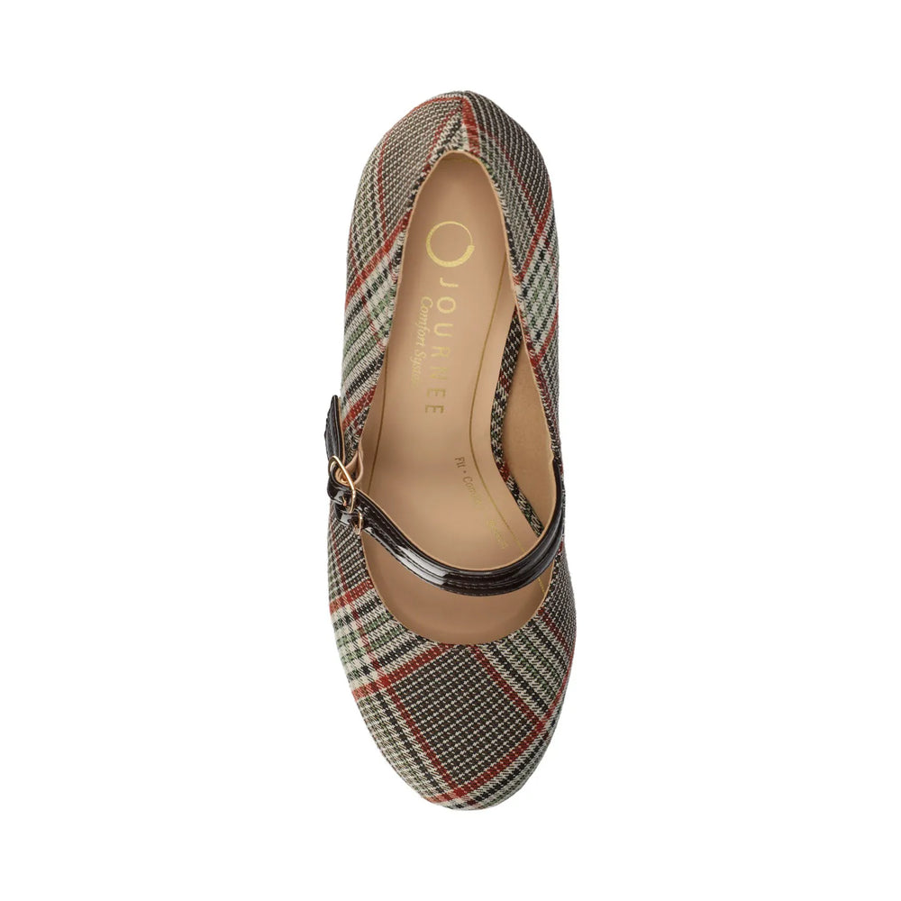 Cream Chocolate Plaid