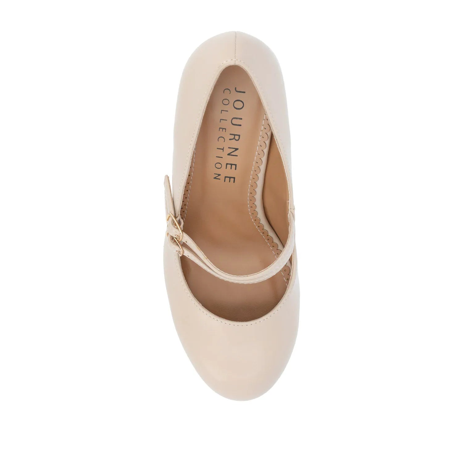Windy Mary Jane Pump Heels in Statement - Nude