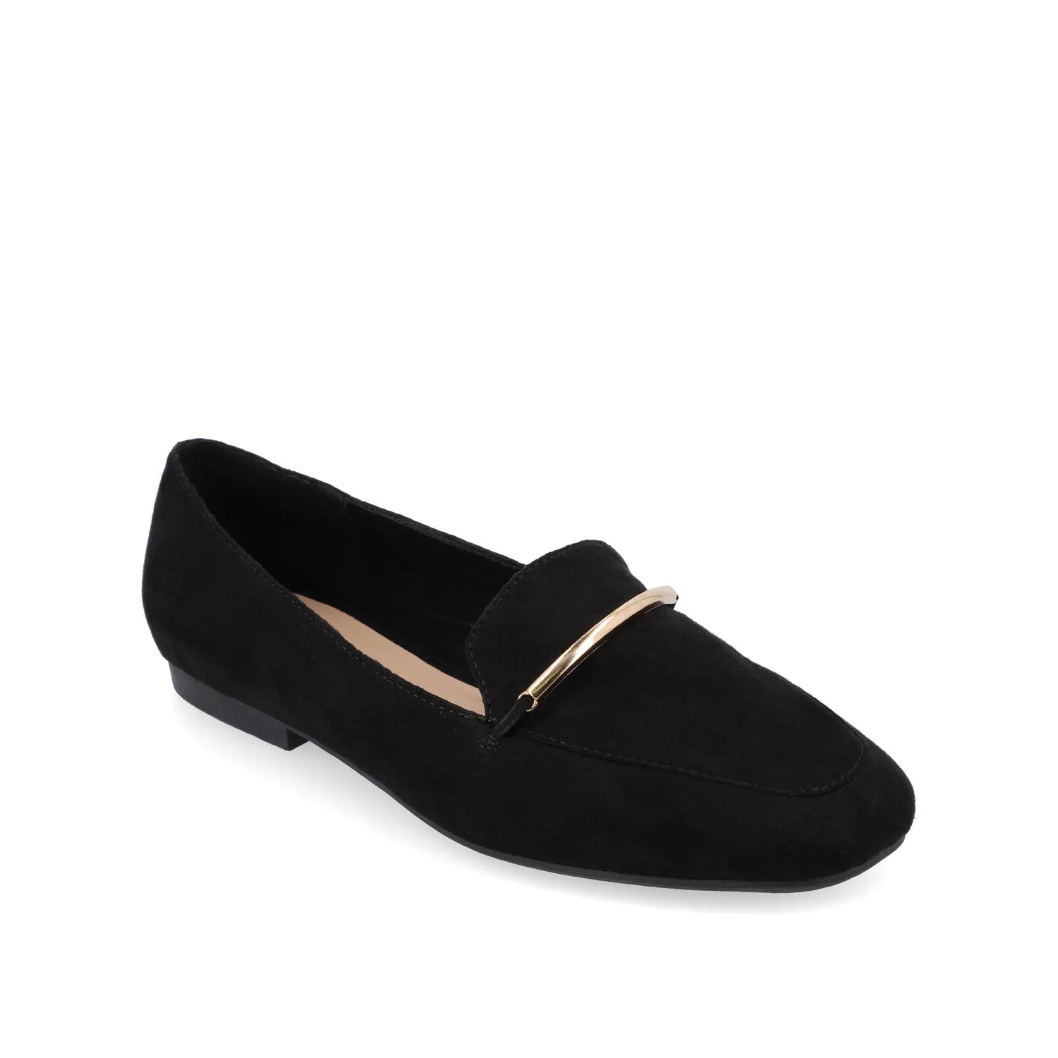 Black Faux Suede