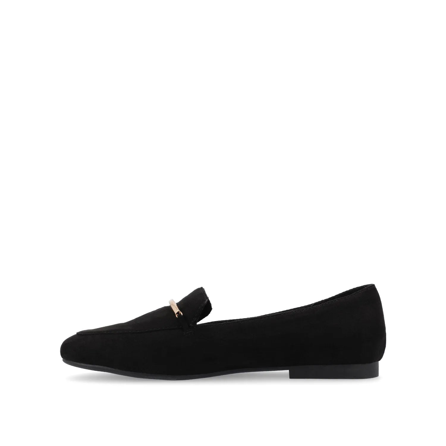 Black Faux Suede