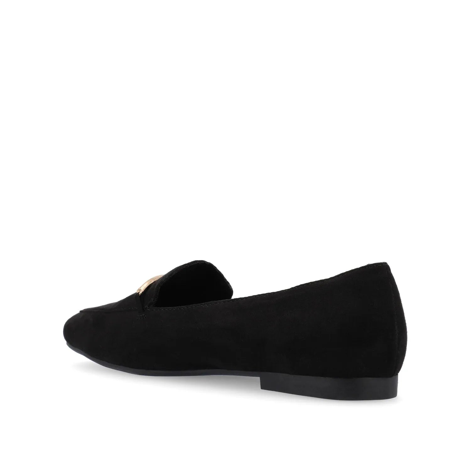 Black Faux Suede