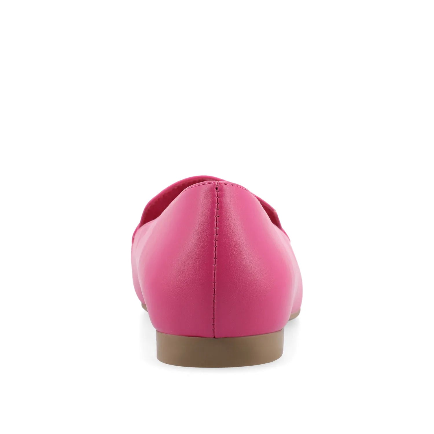 Wrenn Loafer Flats in Vegan Leather - Fuchsia