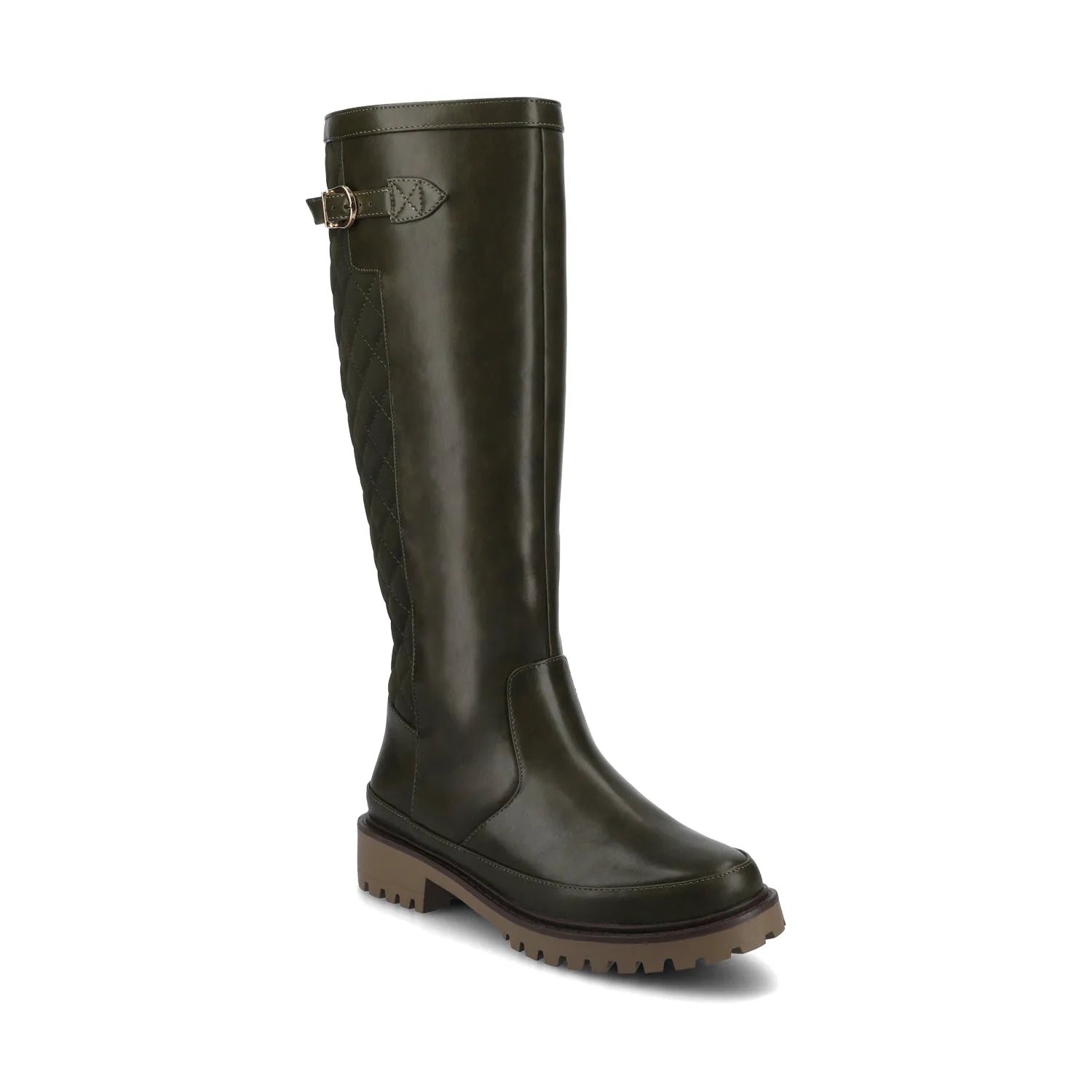 ZEMMIE Quilted Boots - Olive